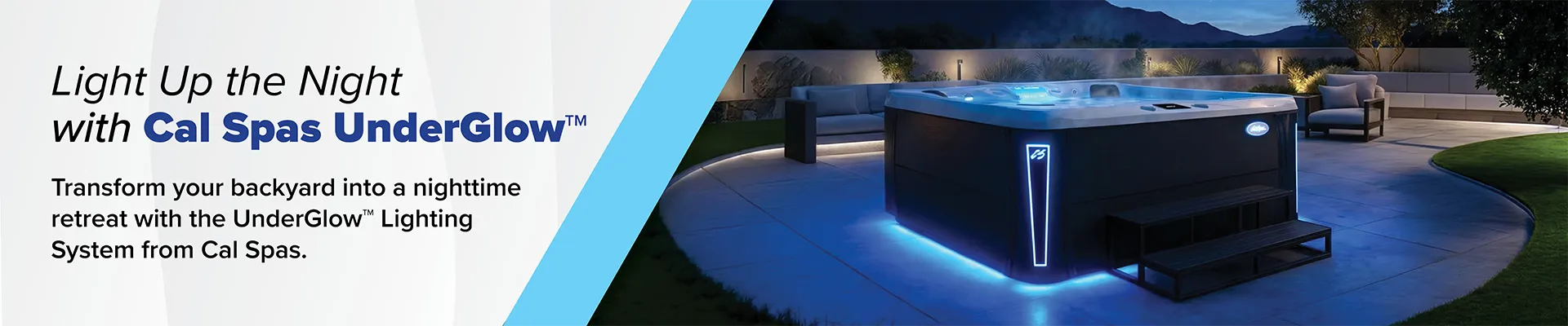 Calspas hot tub being used in a family setting - Desplaines